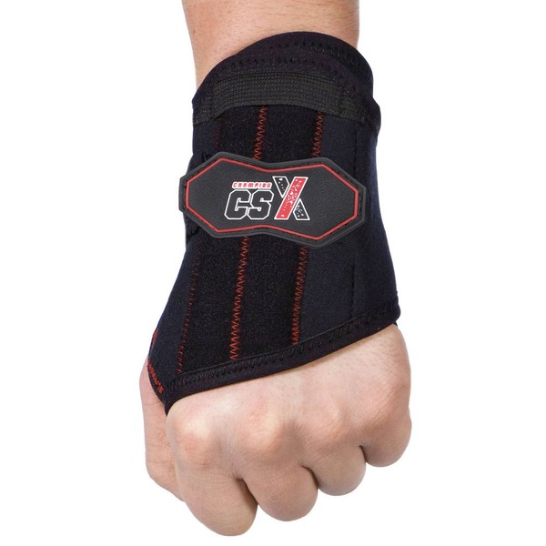 CSX Wrist Brace, Adjustable Compression Strap, Medium Support Flex, Small