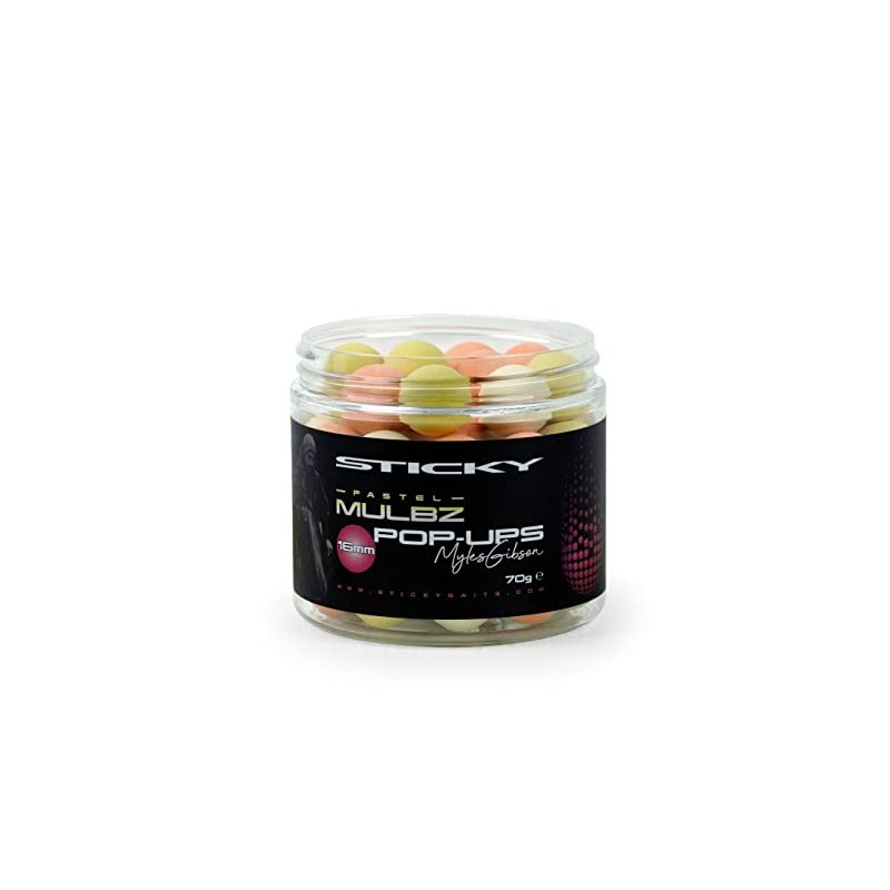 Sticky Baits Pastel Mulbz Pop-Ups 70g (16mm)