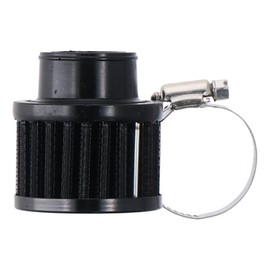 25mm Mini Air Intake Filter Black Universal Filter Replacement for Car Assessories Parts Adjustable Clamp for Cars and Vehicles