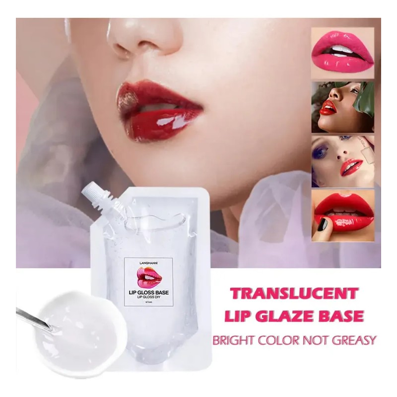 ... Base De Brillo Labial Transparente Antiadherente Base