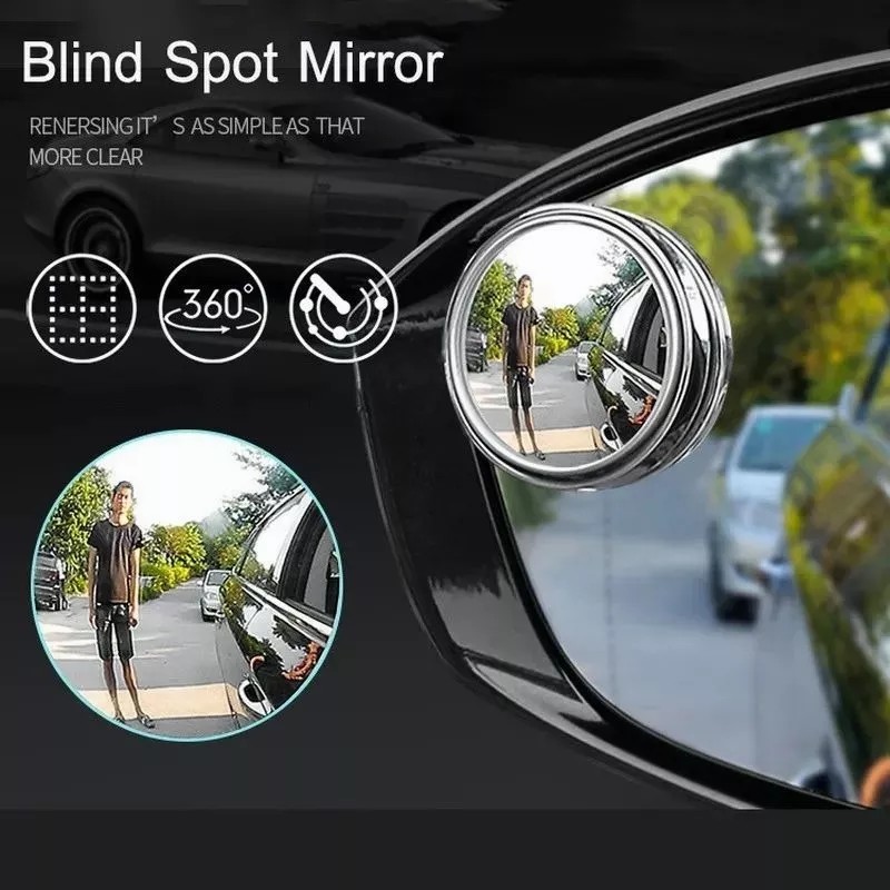 RUBEN ARMANDO 2 Pcs Espejo Retrovisor Angulo 360 Grados Coche