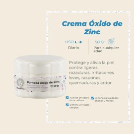 Crema Oxido De Zinc Rozaduras, Quemaduras Matimati 50gr