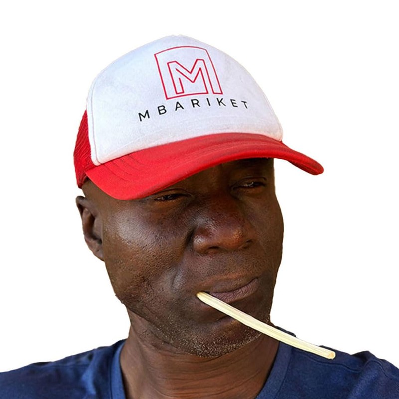MBARIKET African Miswak Toothbrush Hard Chewing Sticks, 6 Pack, Natural