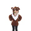 ComfyCamper Reindeer Costume for Girls Boys and Kids, 6-8 Years