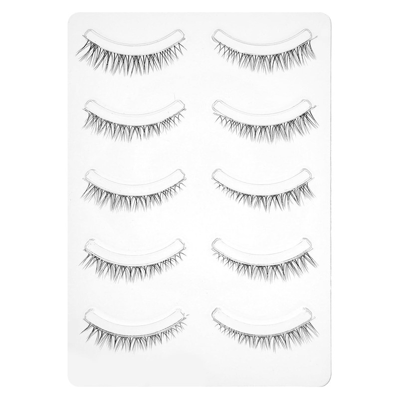CLEAREYELASH Natural False Eyelashes 3D 3D Matsueku 5 Pairs (M01