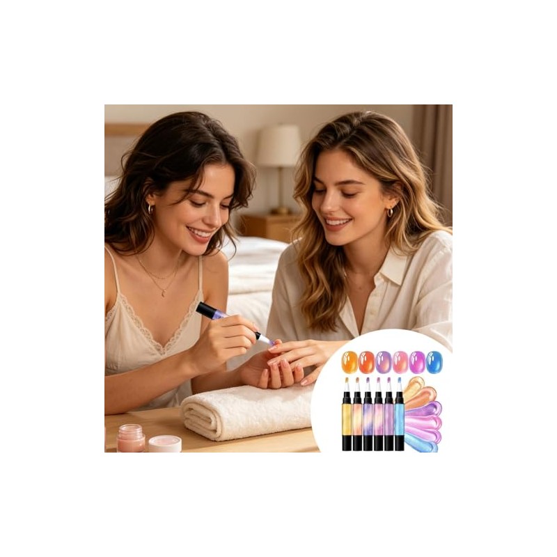 Uñas de Gel 6 Piezas de Herramientas de Secado Rápido