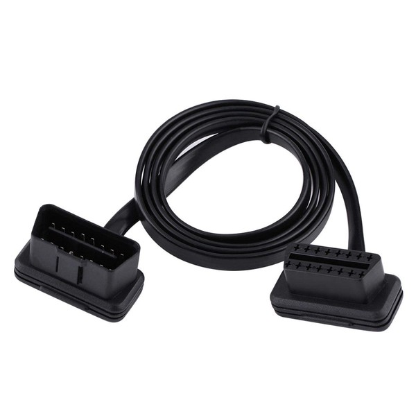 Auto Diagnosekabel, Akozon 16 Poliger Stecker auf Buchse OBD2 OBD