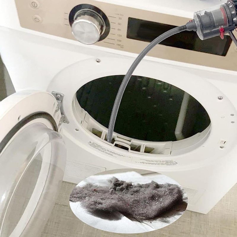 Dryer Vent Cleaner Kit,Dryer Vent Lint Hose for Dyso-n,Dryer Lint