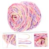 Tofficu 1Roll Multi Function Chunky Knitting Yarn Portable DIY Crochet