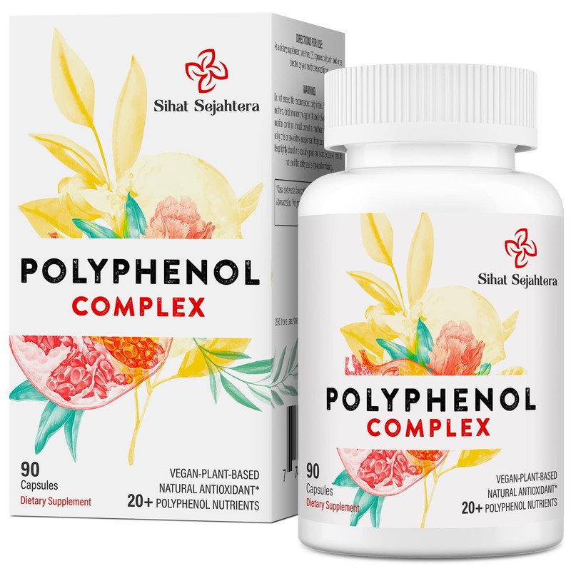 67,500 MG Polyphenols Supplement - Powerful Antioxidants & Polyphenol for