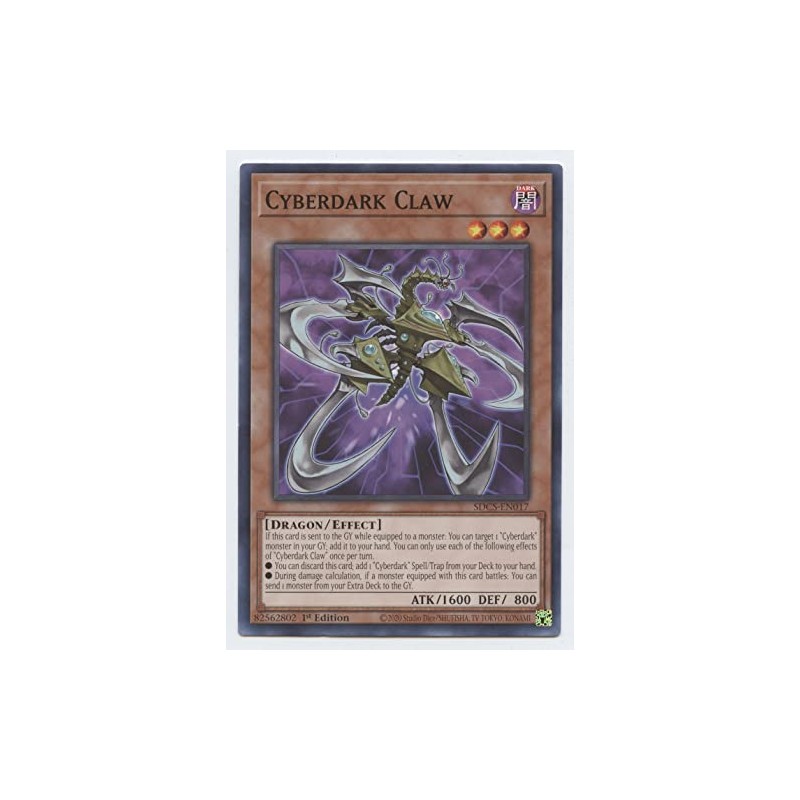 Cyberdark Claw - SDCS-EN017 - Common - 1st Edition