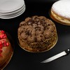 A set of 10 cardboard coloured supports for cakes and