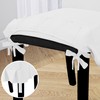Easy-Going Dining Chair Covers Stretch Parsons Chair Slipcover with Skirt