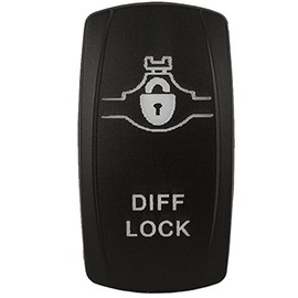 K4 Engraved DIFF Lock Contura Switch Actuator for II, III, V Switch Bodies