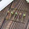 Sourcing Map Metal Tension Spring Bronze Tone Steel Compression Spring