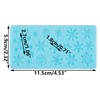 Christmas Snowflake Fondant Molds 3D Snowflake Silicone Mold