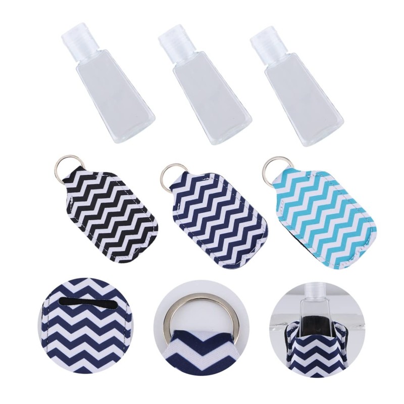 FOMIYES 6pcs Bottle Sleeve Creative Hand Bottle Cover with Neoprene