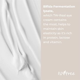 ISNTREE TW-REAL Eye Cream 30ml, 1.01 fl oz | Korean Eye Cream for Dark Circles, Fine Lines, Puffiness & Dryness | Hydrating Under Eye Care