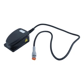 YUXSOUQ Foot Switch Assembly 1254874GT 1254874 Compatible with Genie Boom Lift S-60 S-65 Z-45/25 Z-62/40， Foot Pedal Replacement After S/N 22416 with Wire Connector