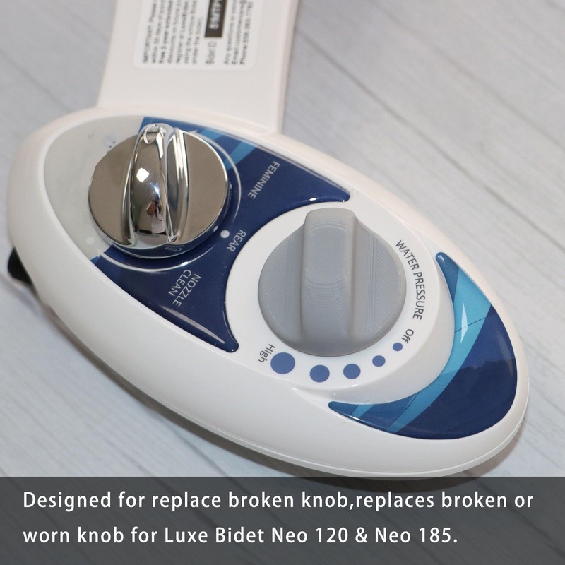 PIAOLGYI Replacement Knob for Luxe Bidet Neo 120 & Neo