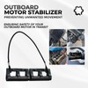 JNDO Outboard Hydraulic Steering Lock 4”Outboard Motor Steering Lock Boat
