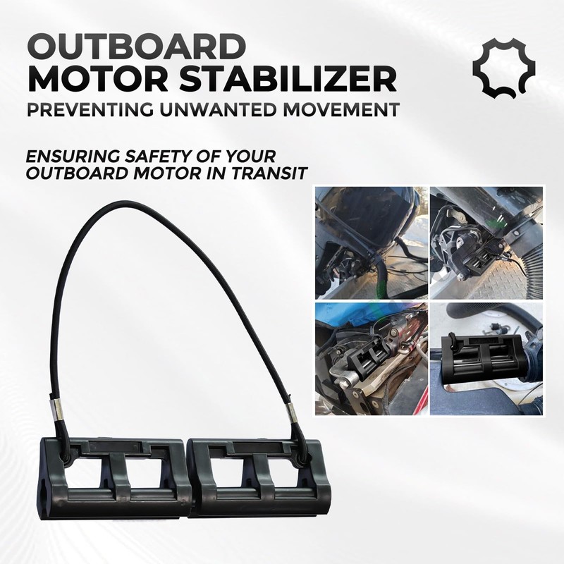 JNDO Outboard Hydraulic Steering Lock 4”Outboard Motor Steering Lock Boat
