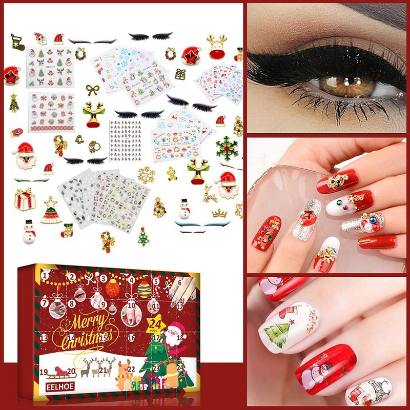 Christmas Countdown Calendar Beauty Blind Box Advent Calendar 24 Days