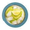 Round Natural Woven Coasters 6 - Round Braided Washable Heat