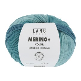 Lang Yarns Merino + Color 0018/100g | Dk Yarn/Wool