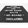 G GAMIT Felt Letter Board Letters Only - Pre-cut 0.5