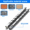 2-Piece 7/8" SDS Plus Drill Bits Rotary Hammer Drill Bit