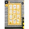 Teacher Created Resources Buzzing Bees Positive Sayings Small Poster Pack