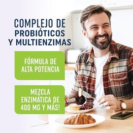 MAV Nutrition Enzimas Digestivas con Probióticos, 60 Cápsulas                                                                                         