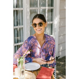 peepers by peeperspecs unisex adult Boho Sunglasses, Amber - Reading, 47 US