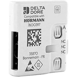 Hörmann DeltaDore Gateway HCP Adapter (for Controlling Garage Door Drives via Tydom Smart Home System, Includes Connection Cable, 51 x 47.5 x 16 mm) 4510103, White