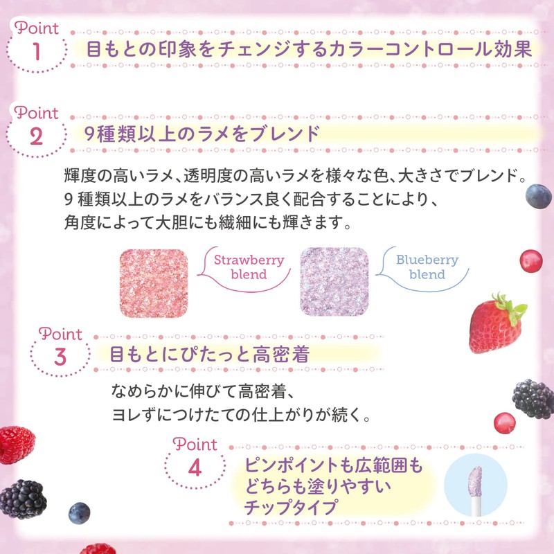BLEND BERRY 007 Prism Shine Glitter (Sherbet Blueberry)