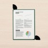 Nakabayashi QB-KA4-G Kadop Magnetic Clipboard, A4, Forest Green