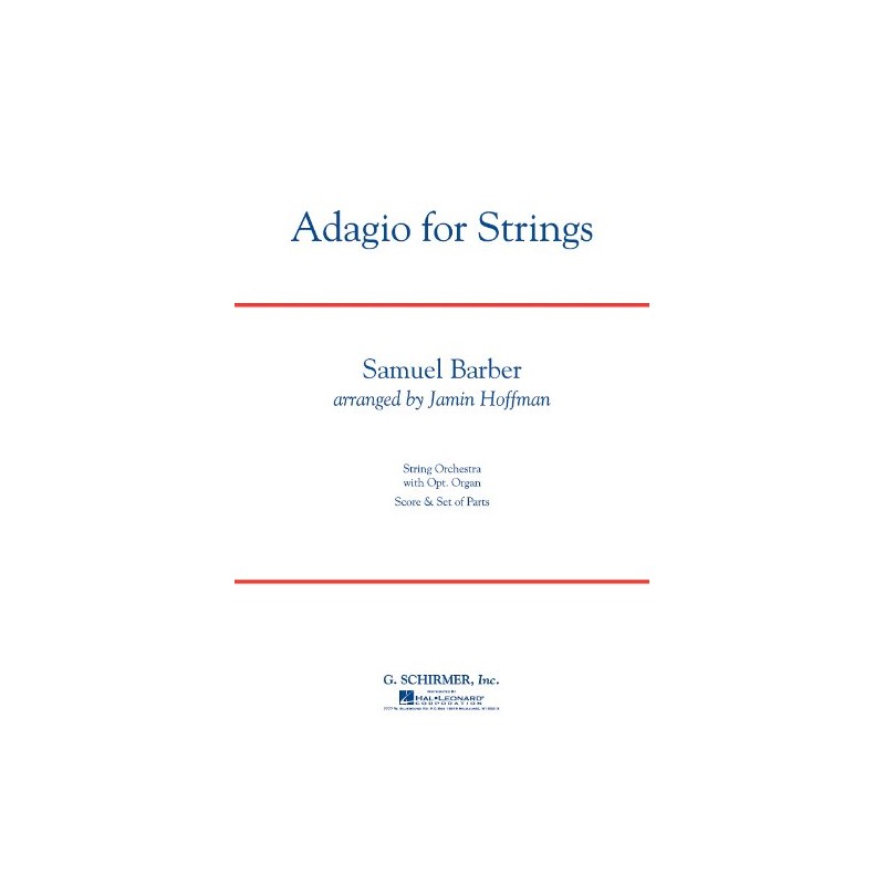 SAMUEL BARBER: ADAGIO FOR STRINGS (ARR. HOFFMAN)