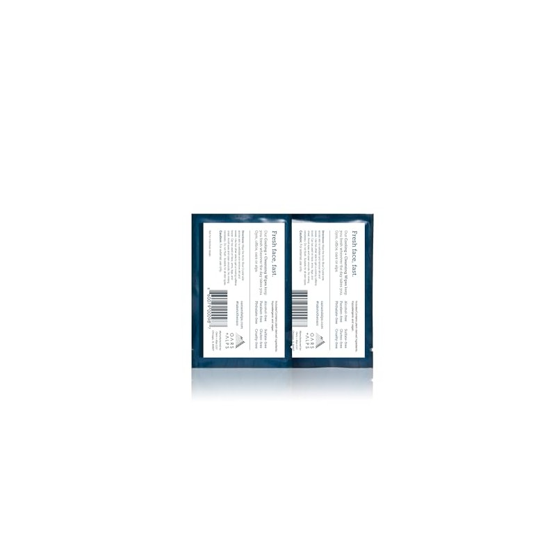 Oars + Alps Natural Face and Body Wipes | Cooling,