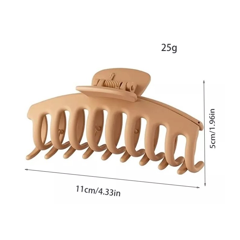 A15 8 Pcs Pinzas Para El Cabello, Garra Fuerte Para