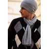 EURKEA Men's 100% Merino Wool Scarf, Beanie Hat Gift Box