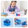 Pencil Sharpener with Container, Pack of 2, Double Hole Sharpener