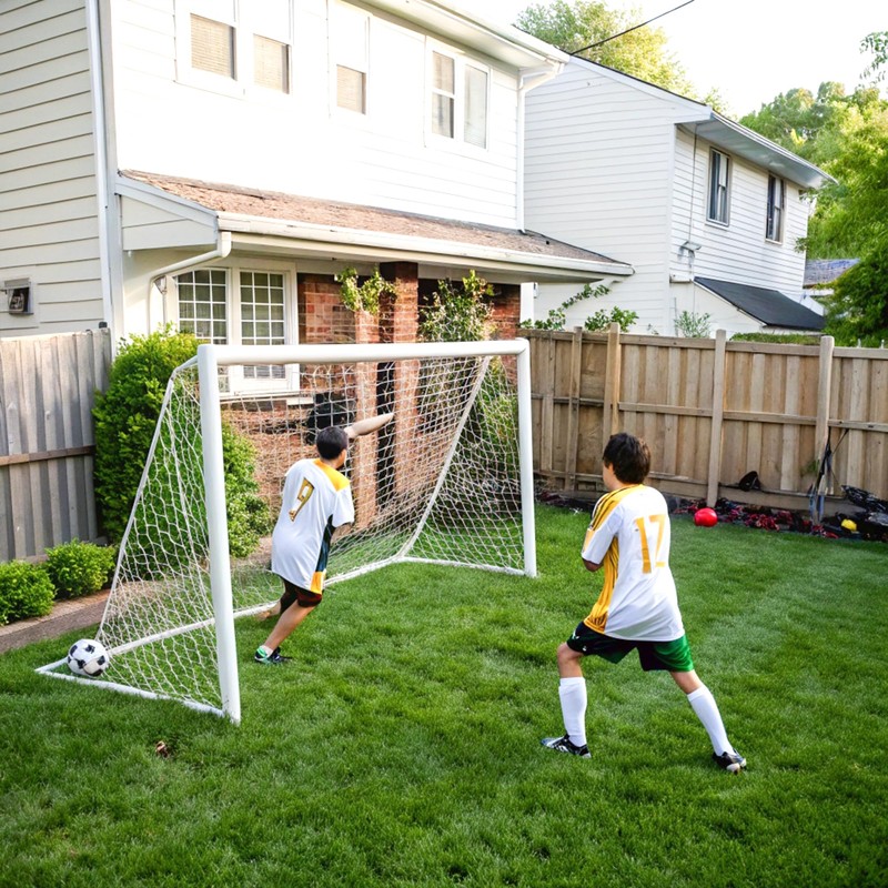 Regpre 6x4 Soccer Net Replacement for Backyard Training
