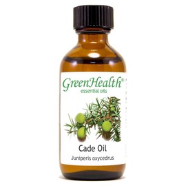 Cade Essential Oil – 2 fl oz (59 ml) Glass Bottle w/Cap – 100% Pure Essential Oil – GreenHealth
