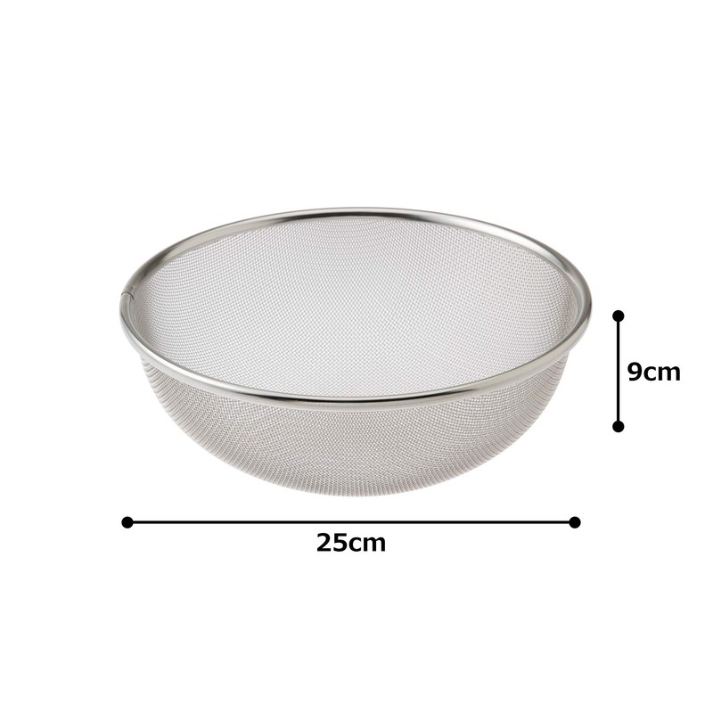 遠藤商事 Stainless Steel Convenient Colander Large ABV35001