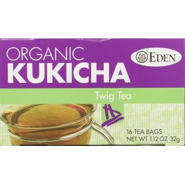 Eden Twig Tea, Tea Bags, Kukicha, Organic 1.12 oz Boxes