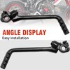 Hoypeyfiy 13mm Kick Starter Pedal Lever, Black Kick Starter Lever,