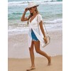 Ekouaer Bathing Suit Cover Up Chiffon Swim Suit Coverup Tie