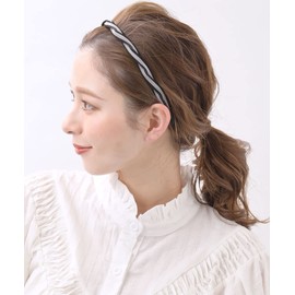 VINGTAINE HK-224-S- Twist Chain Headband Simple, Casual, Metallic Hair Accessory
