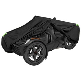 Waterproof Full Cover Replace for Can-Am Ryker 600 900 Sport, 420D Oxford Heavy Duty All Weather Cover with Reflective Strips for Sun Snow Rain Dust Protection